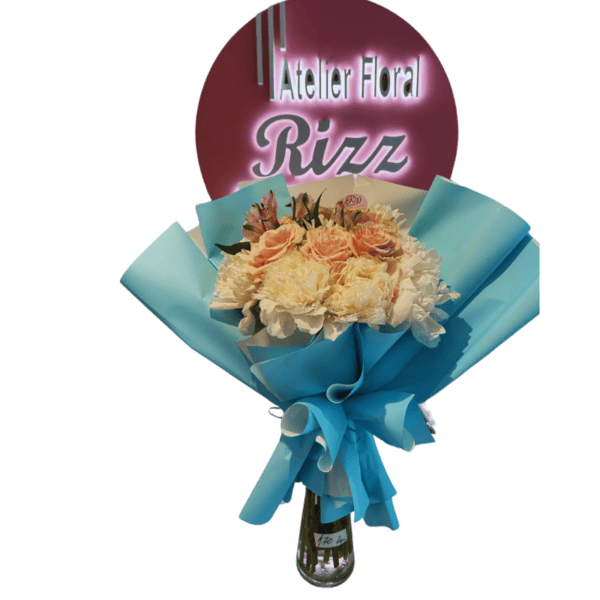 Buchet trandafiri/bujori