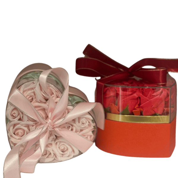 Trandafiri de săpun roz