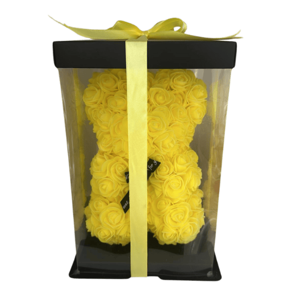 Trandafiri de săpun ursuleț galben