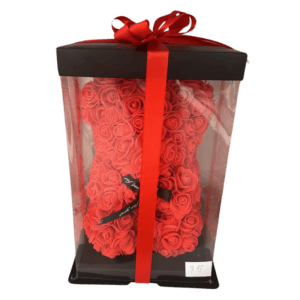 Trandafiri de săpun ursuleț roșu