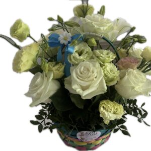 Aranjament/coșuleț trandafiri