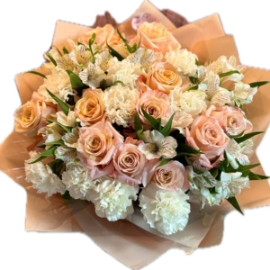 Buchet TRANDAFIRI ALBI