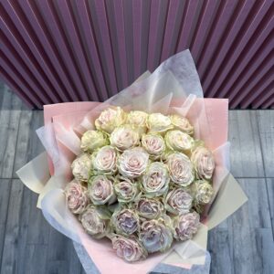 Buchet trandafiri lime