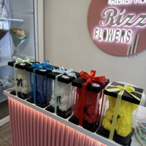 Ursuleți trandafiri de săpun