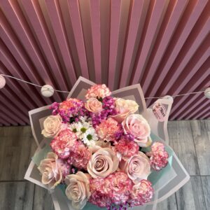 Buchet pink