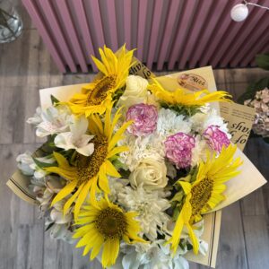 Buchet floarea soarelui