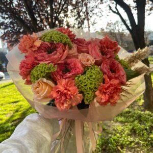 Buchet premium rotund