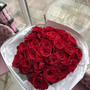 Buchet trandafiri roșii