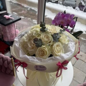 Buchet premium white