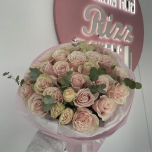 Buchet Eucalipt&Rose